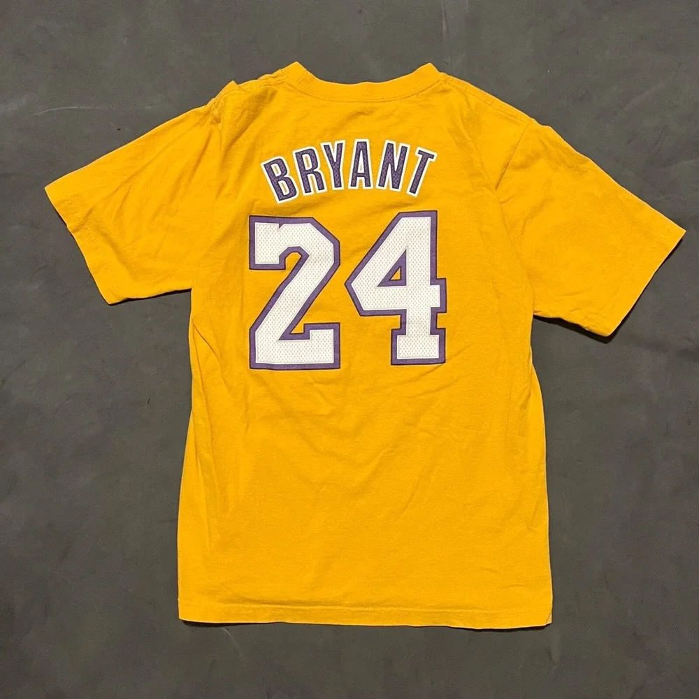 Kobe‎ Bryant Los Angeles Lakers Adidas T-Shirt Adult S Small Short Sleeve NBA - Picture 2 of 7